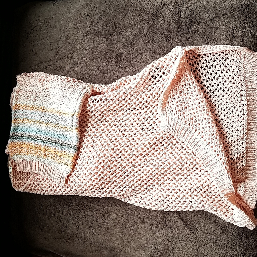 POL Open Knit Sweater Cover Up - Picture 6 of 6